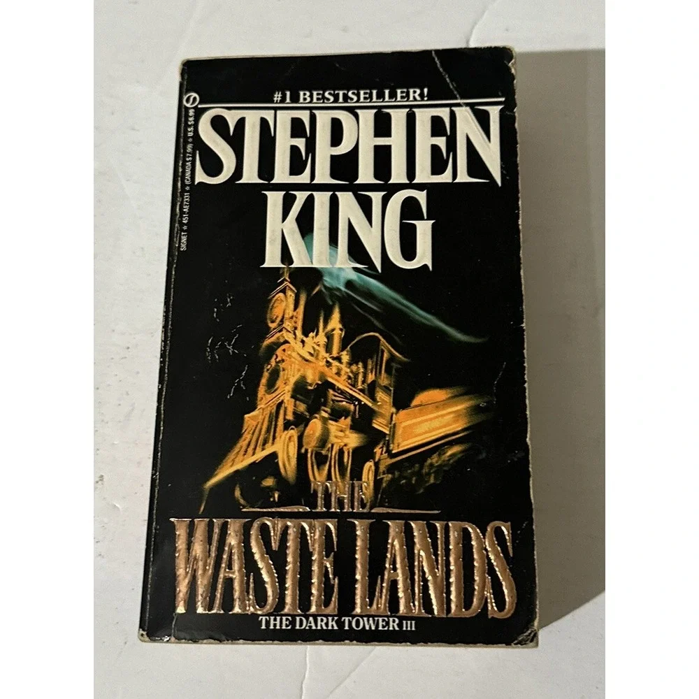Stephen King Book Lot‎ 3 Paperback- It - Waste Lands - Christine